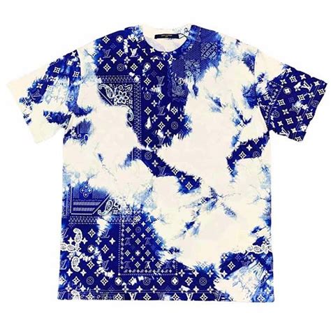 louis vuitton monogram bandana printed t-shirt|Louis Vuitton polo shirt.